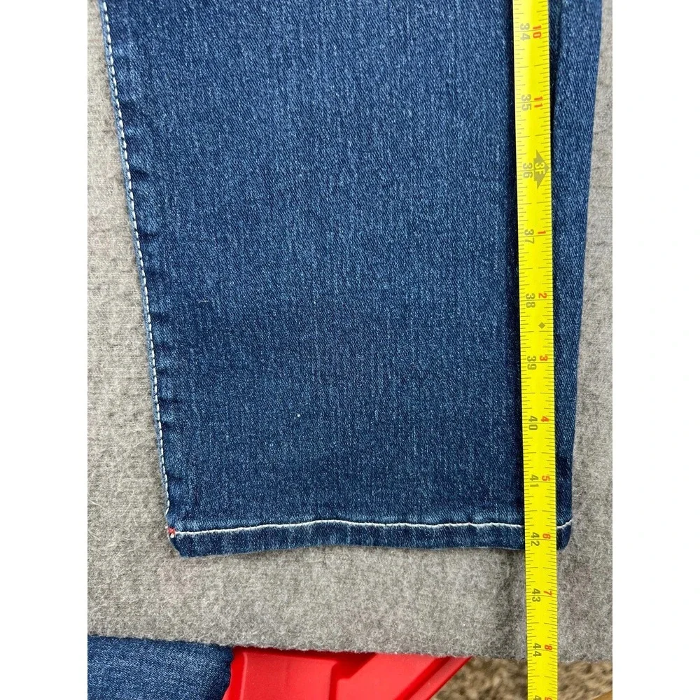 NEW‎ True Religion Mens Blue Rocco Relaxed Skinny Jeans Size 36